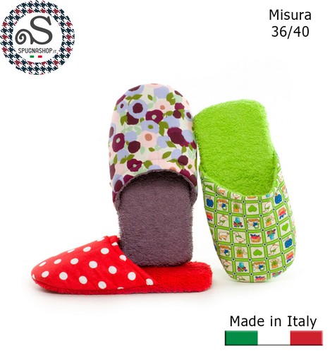 Ciabatte spugna fantasia - ciabatte,