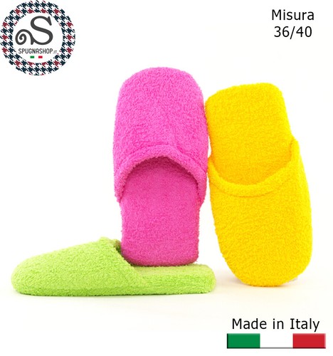 Ciabatte spugna cotone - ciabatte, in